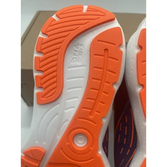 Tried On Brooks Glycerin 20 Men's Blue Orange Running Shoes Size 9.5 D - Picture 6 of 13